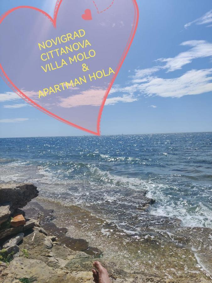 Apartman Hola Novigrad Istria Exteriör bild